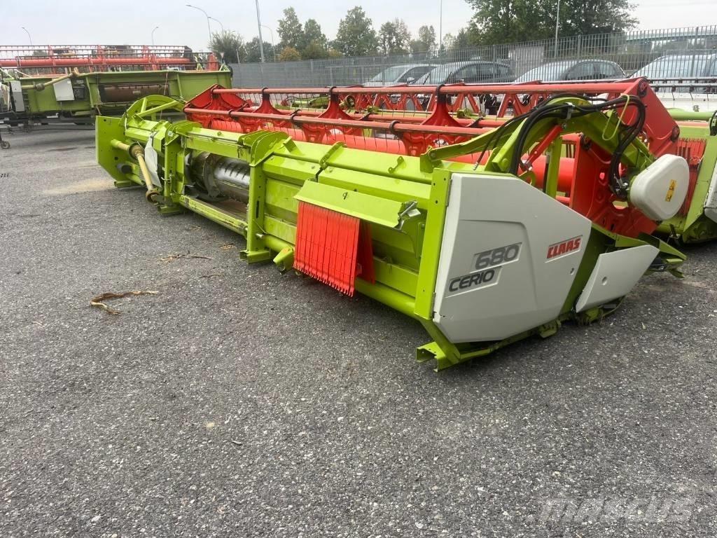 CLAAS CERIO 680 Cabezales de cosechadoras combinadas