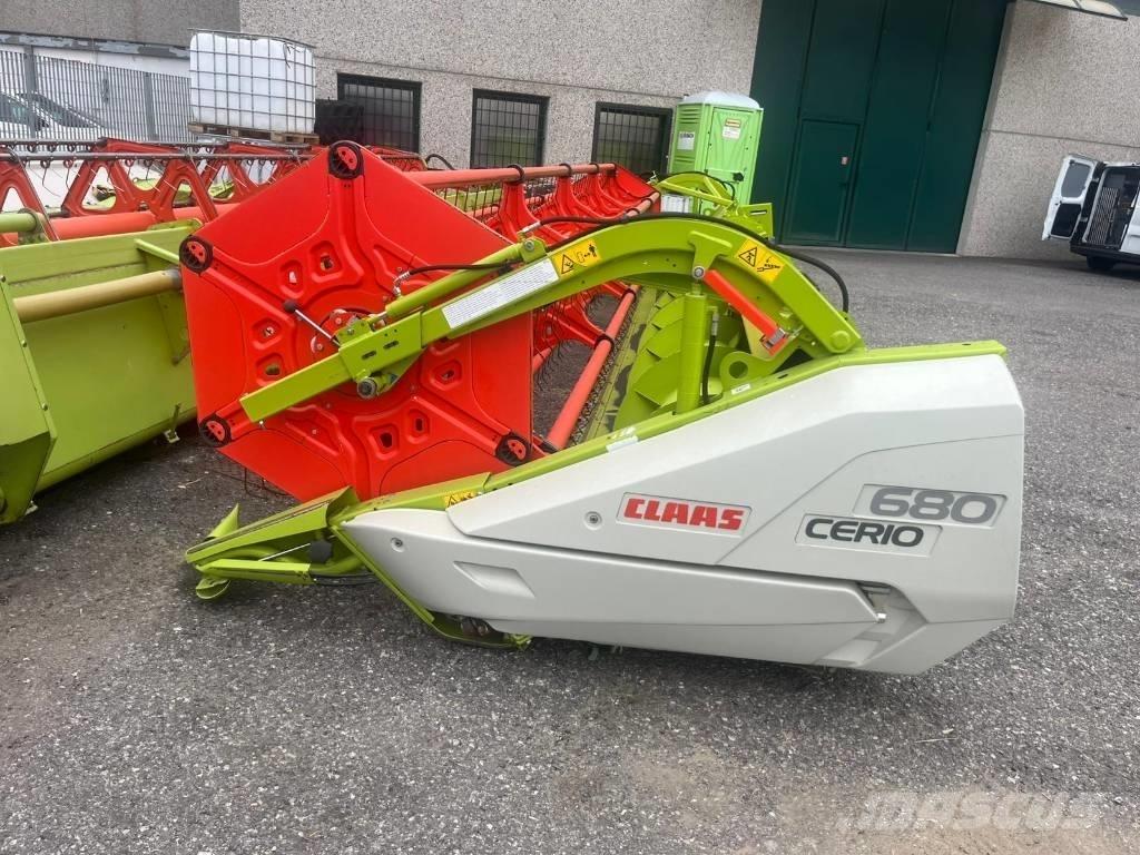 CLAAS CERIO 680 Cabezales de cosechadoras combinadas