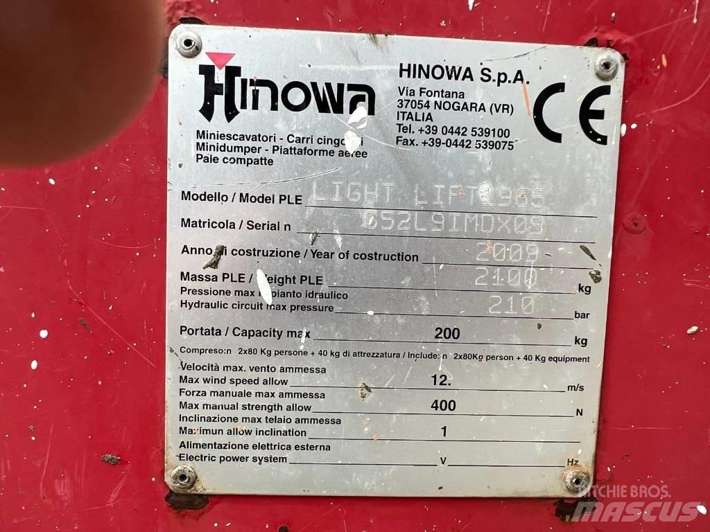 Hinowa LIGHLIFT 1965 Plataforma de trabajo articulada