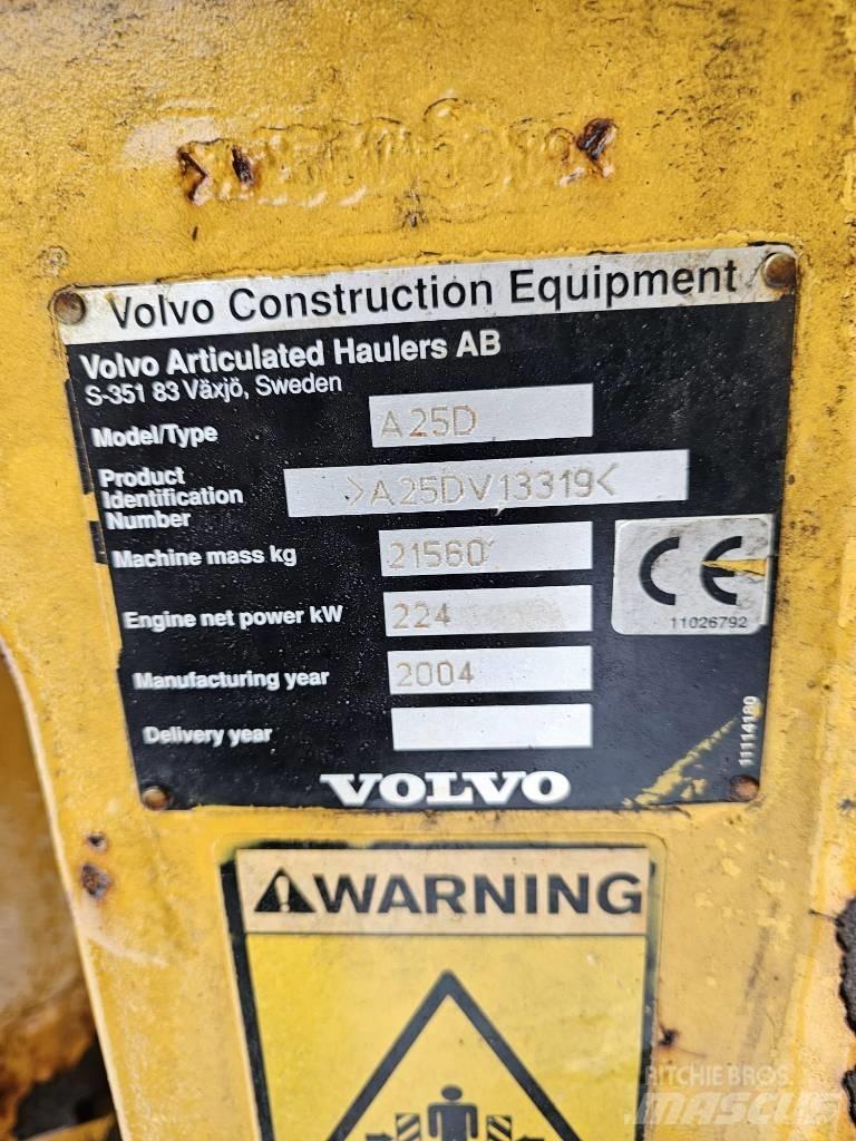 Volvo A25D / a30, a35 Dúmpers articulados