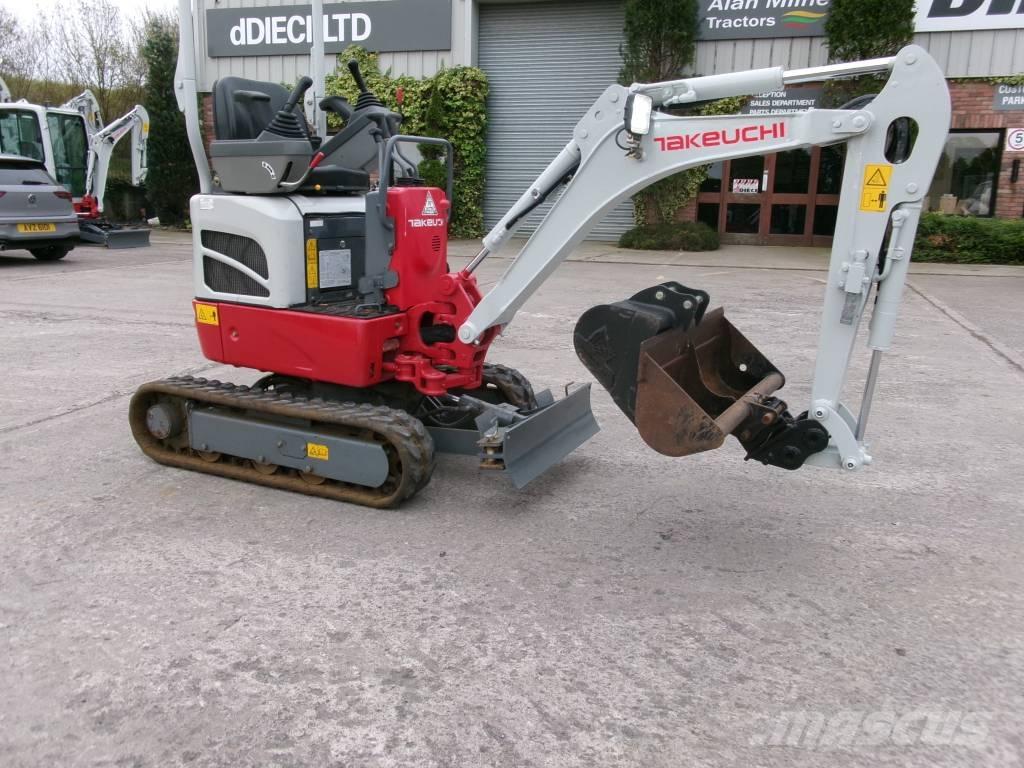 Takeuchi TB 210 R Mini excavadoras < 7t