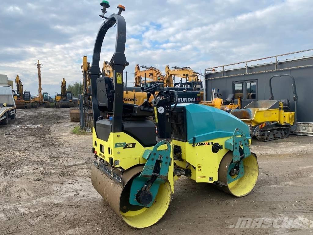 Ammann ARX 26 Rodillos de doble tambor