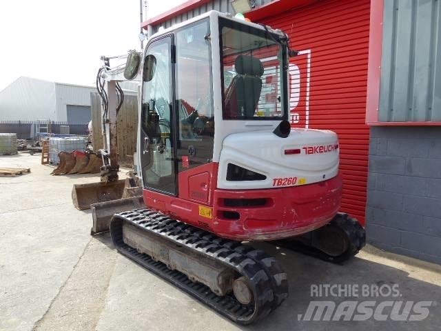 Takeuchi TB 260 Mini excavadoras < 7t