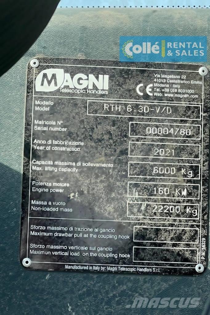 Magni RTH 6.30 | 2021 Carretillas telescópicas