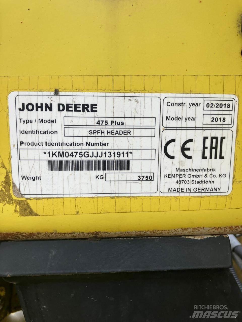 John Deere 8500 Picadoras de forraje autopropulsadas