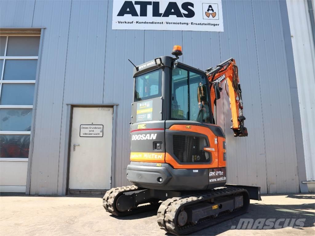 Doosan DX27Z-7 Mini excavadoras < 7t