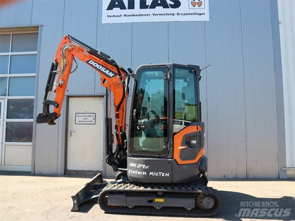 Doosan DX27Z-7 Mini excavadoras < 7t
