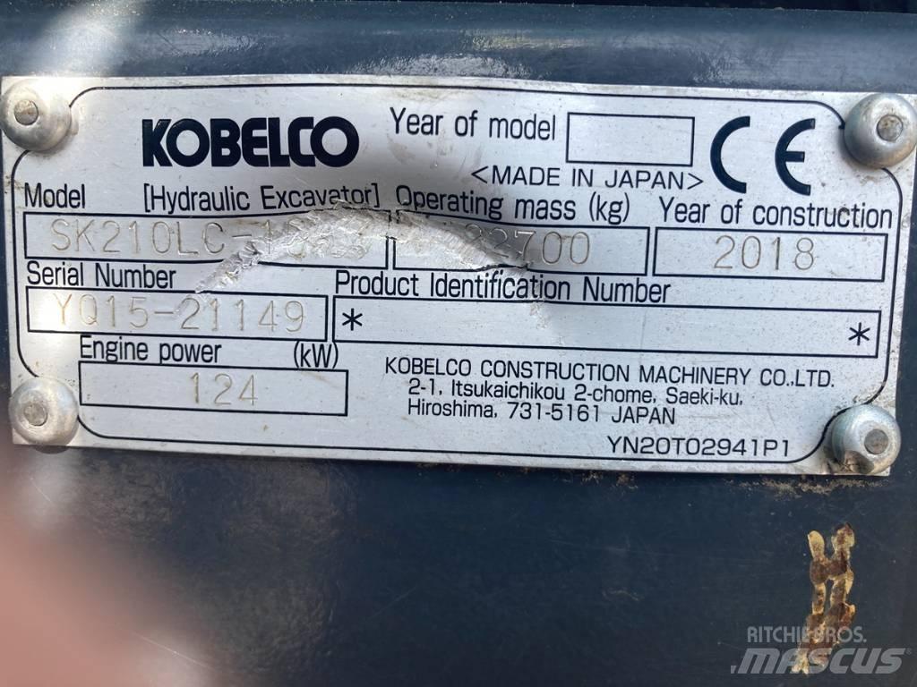 Kobelco SK 210 LC-10 Excavadoras de cadenas