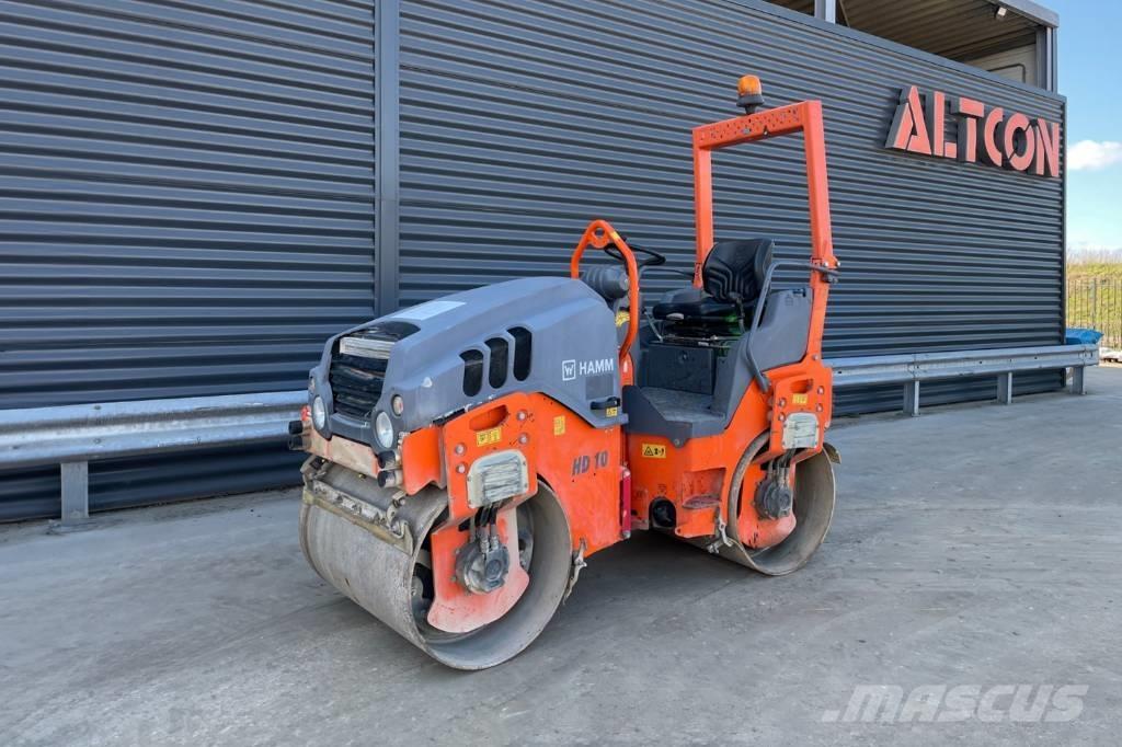Hamm HD 10 VV Rodillos de doble tambor
