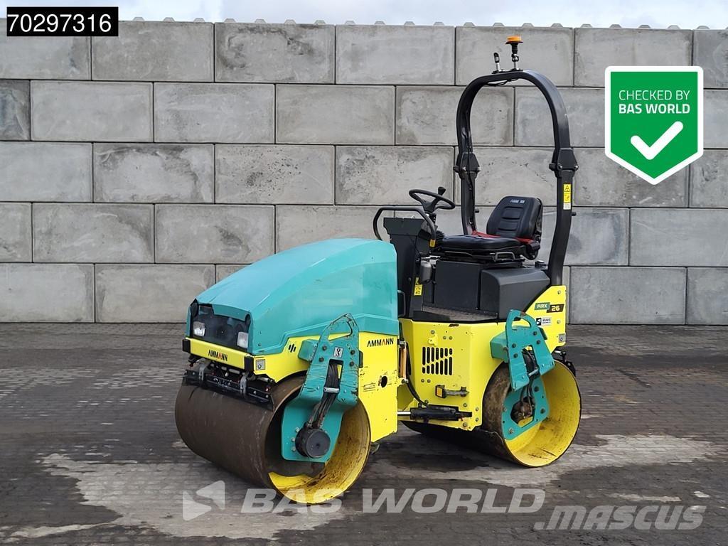 Ammann ARX26 Rodillos de doble tambor