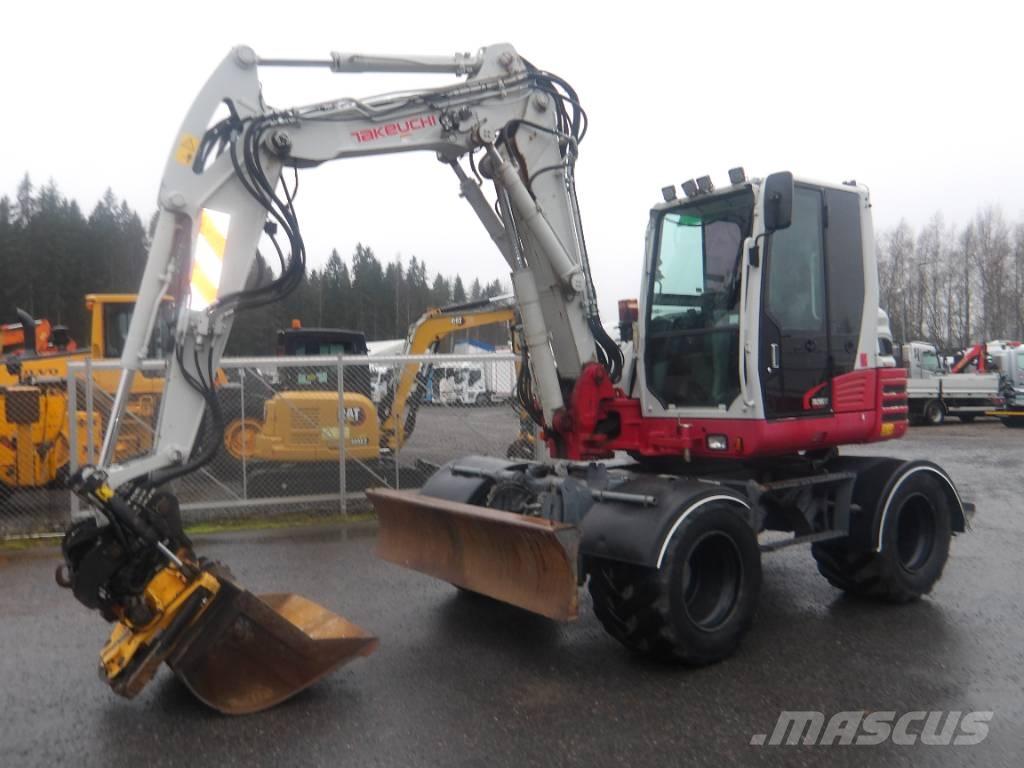 Takeuchi TB 295 W Excavadoras de ruedas