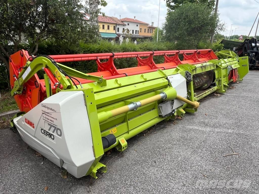 CLAAS CERIO 770 Cabezales de cosechadoras combinadas