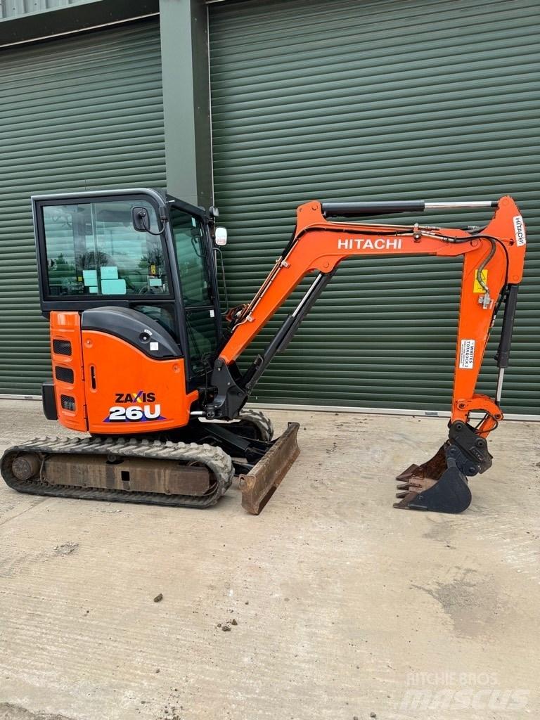 Hitachi 26U-6 CR Mini excavadoras < 7t