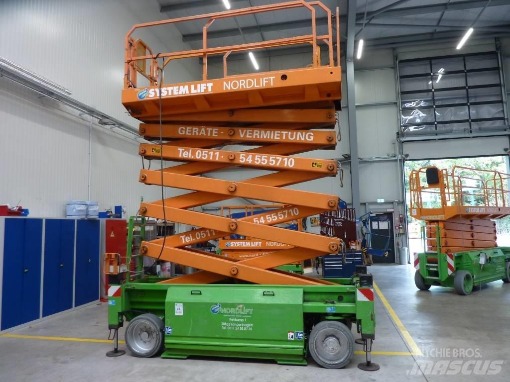 HAB S 175 12 E2WD Plataformas tijera