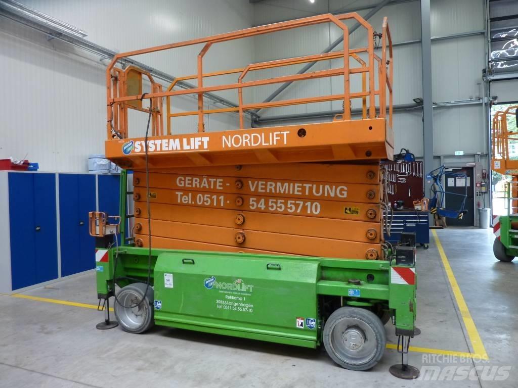 HAB S 175 12 E2WD Plataformas tijera