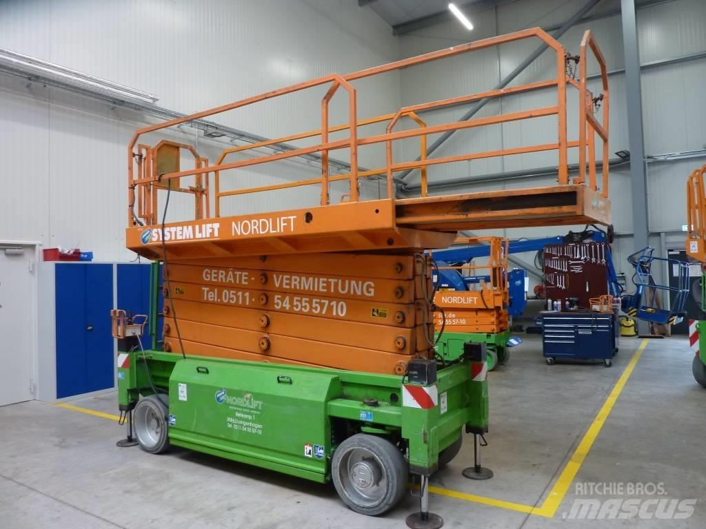 HAB S 175 12 E2WD Plataformas tijera