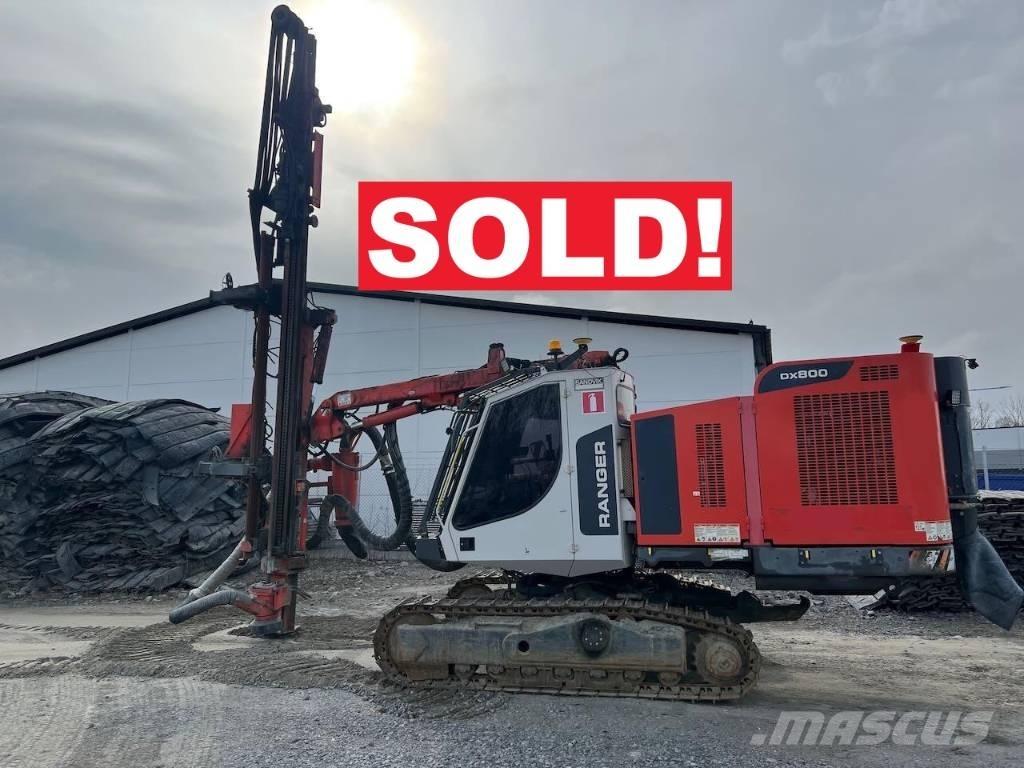 Sandvik DX800 Perforadoras de superficie