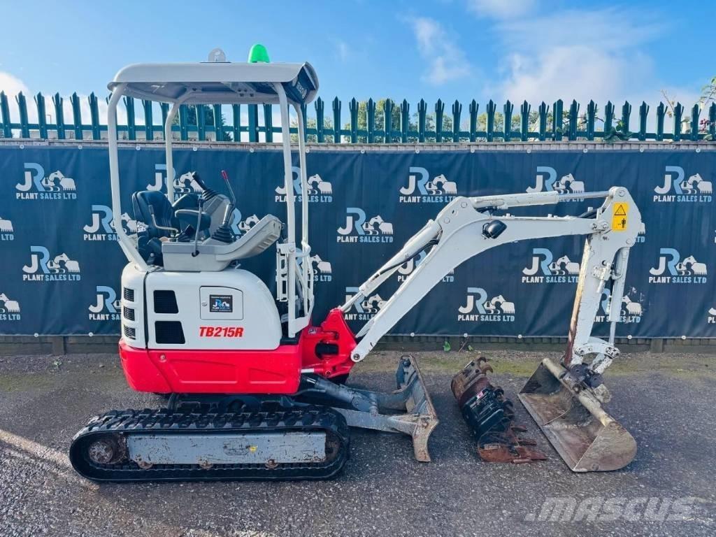 Takeuchi TB 215 R Mini excavadoras < 7t