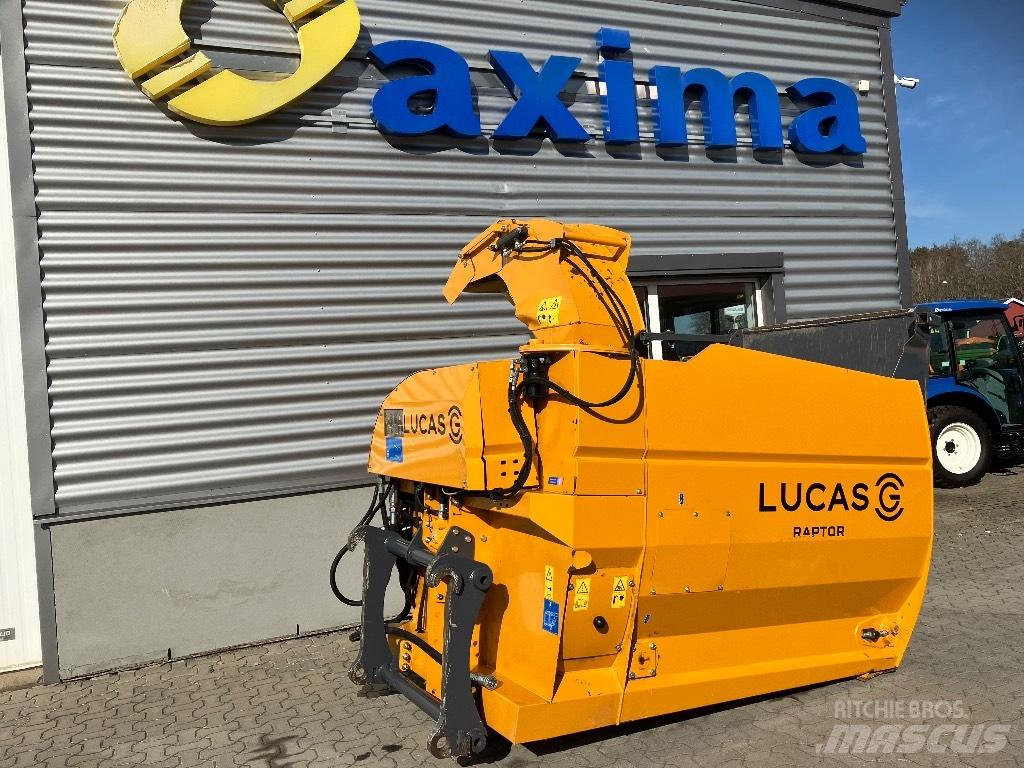 Lucas Raptor Desmenuzadoras, cortadoras y desenrolladoras de pacas