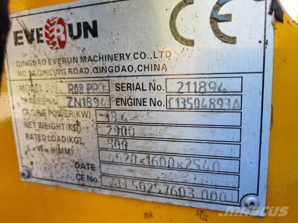 Everun R 08 Pro Cargadoras sobre ruedas