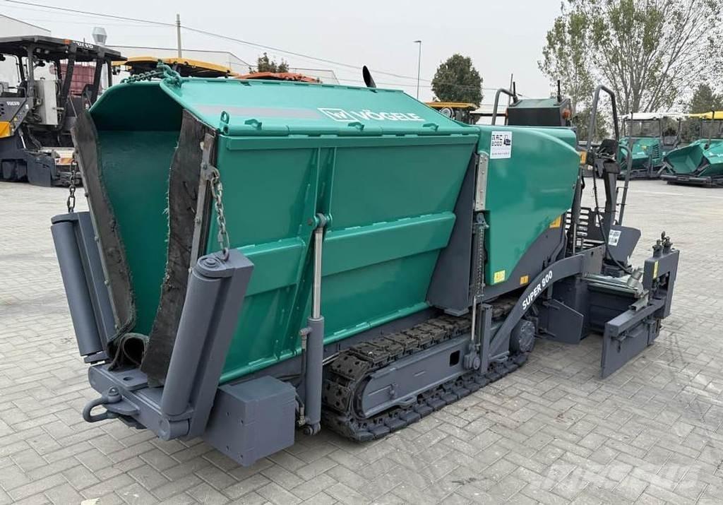 Vögele Super 800 Asfaltadoras