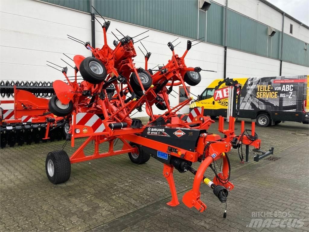 Kuhn GF 8703 T Rastrillos y henificadores