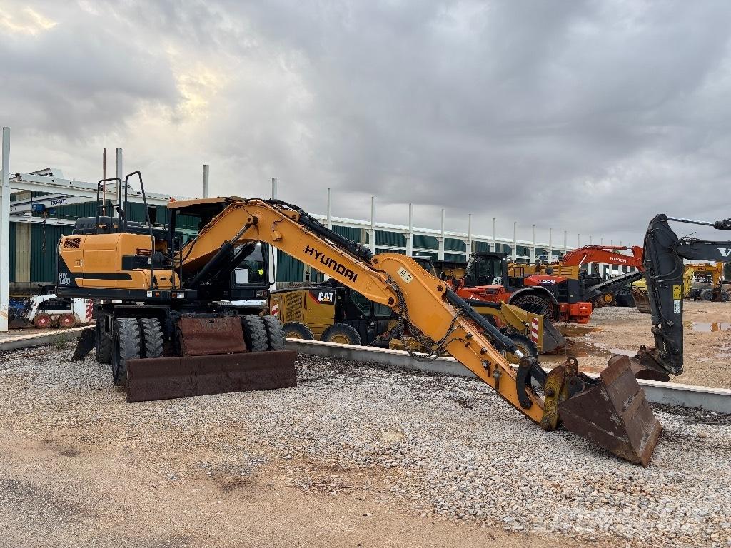 Hyundai HW 140 A Excavadoras de ruedas
