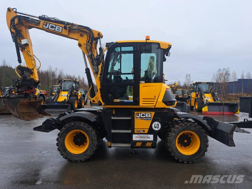 JCB Hydradig Excavadoras de ruedas