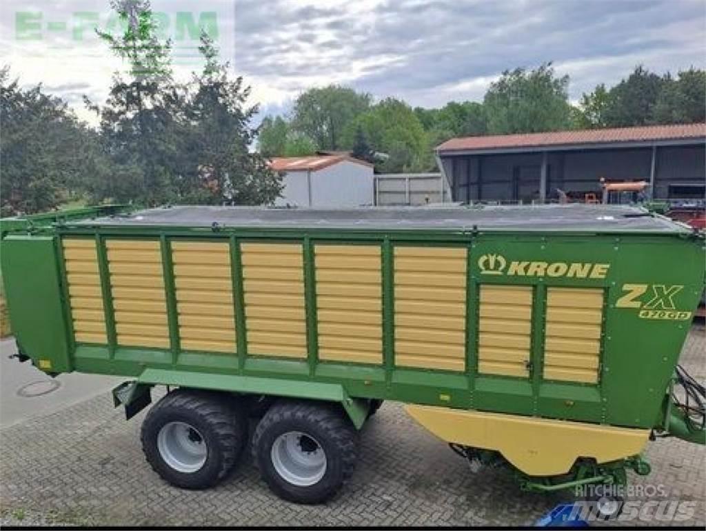 Krone zx 470 gd Remolque para grano