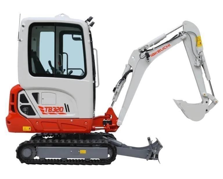 Takeuchi TB320 Mini excavadoras < 7t