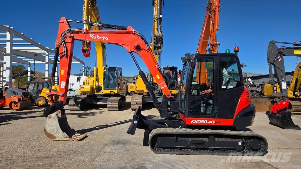 Kubota KX 080-4 Excavadoras 7t - 12t