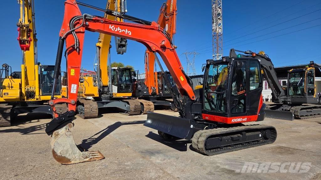 Kubota KX 080-4 Excavadoras 7t - 12t