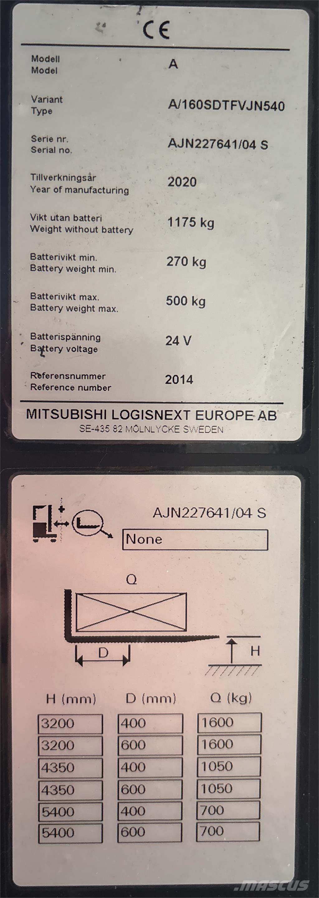 Atlet A160 Apiladores eléctricos autopropulsados