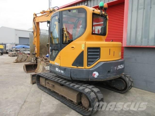 Hyundai R 80 CR-9A Excavadoras 7t - 12t