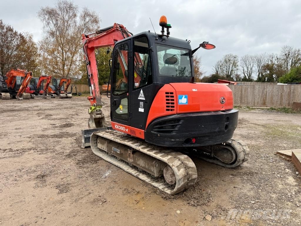Kubota KX 080-4 Excavadoras 7t - 12t
