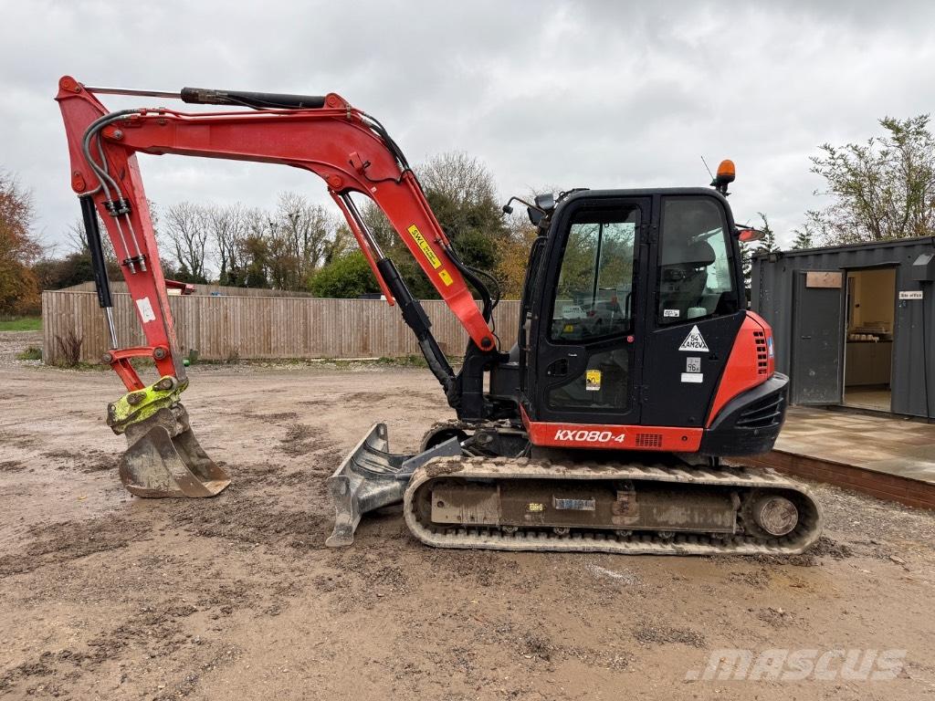 Kubota KX 080-4 Excavadoras 7t - 12t