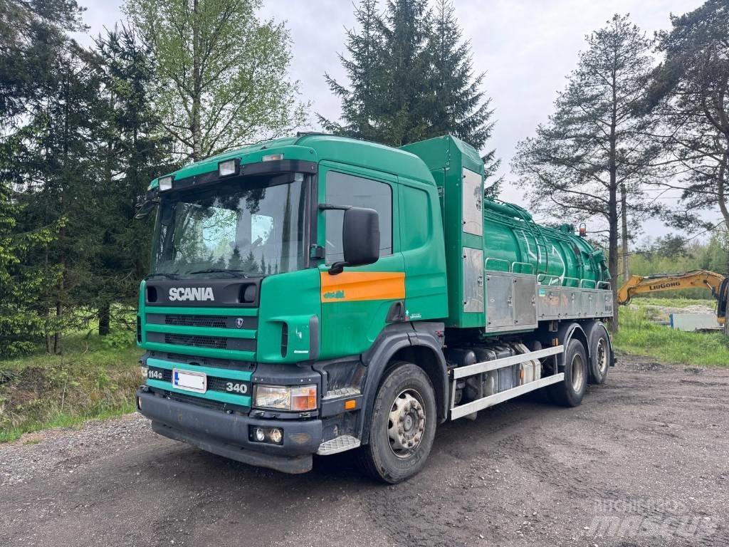 Scania P 114 Camiones aspiradores/combi