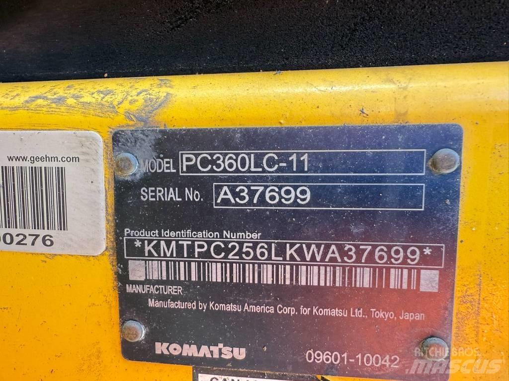 Komatsu PC360LC-11 Excavadoras de cadenas