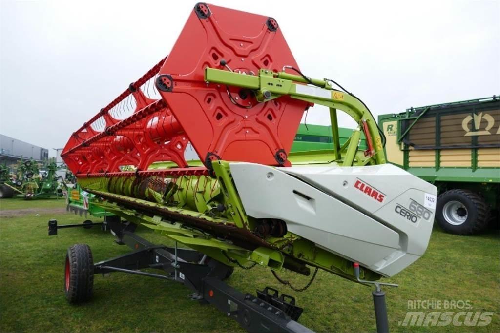 CLAAS Cerio 680 Cabezales cortadores