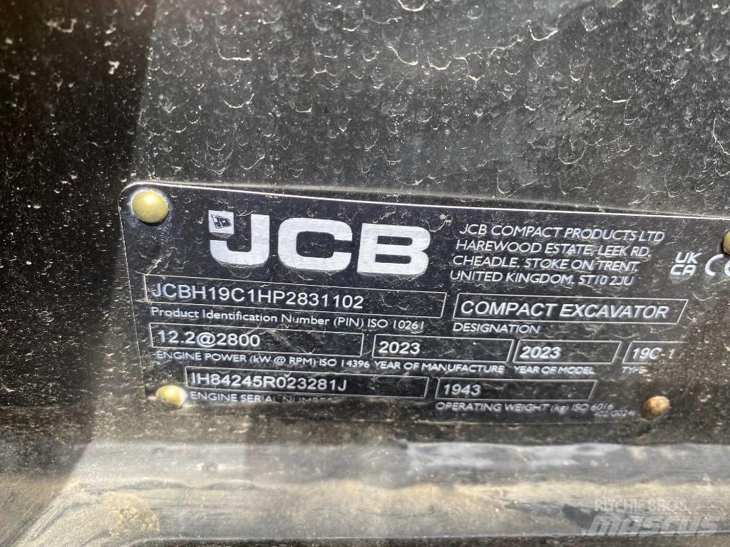 JCB 19 C-1 Mini excavadoras < 7t