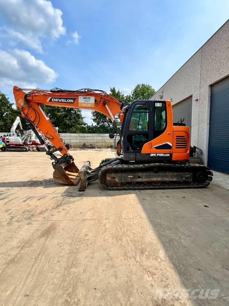 Develon DX 140 LCR-7 Excavadoras de cadenas
