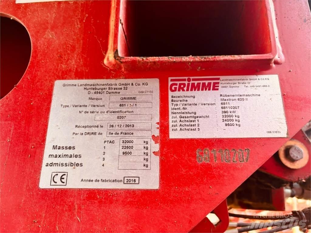 Grimme MAXTRON 620 Cosechadoras de remolacha