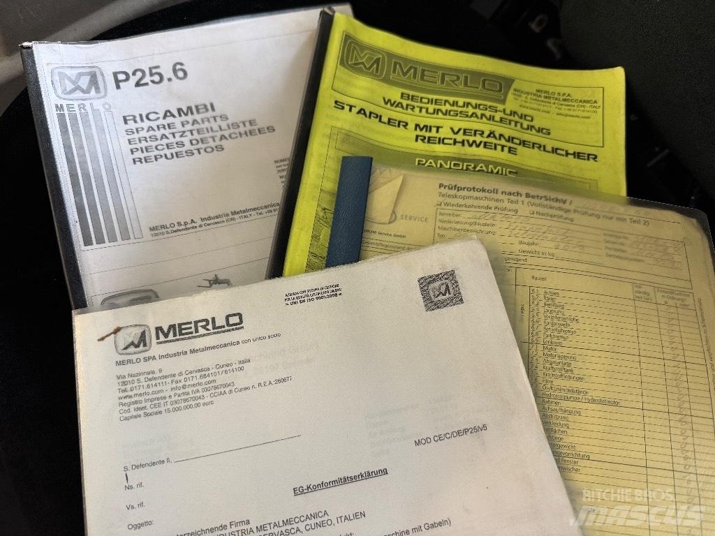 Merlo P 25.6 Carretillas telescópicas