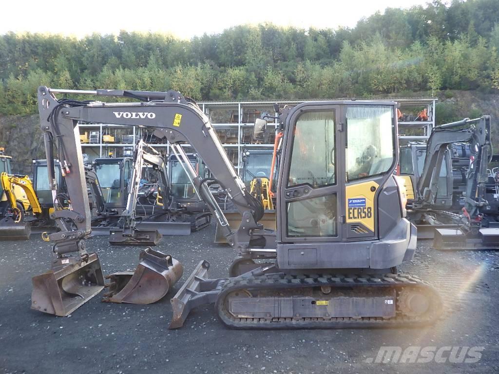 Volvo ECR 58 F Mini excavadoras < 7t