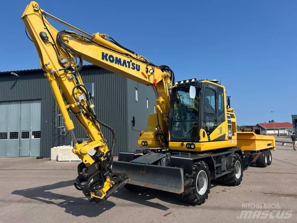 Komatsu PW148-11 Excavadoras de ruedas