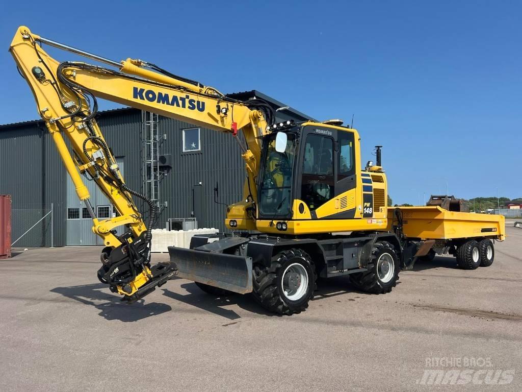 Komatsu PW148-11 Excavadoras de ruedas