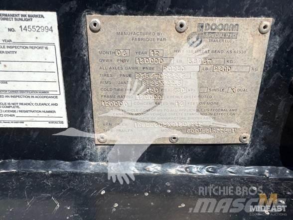 Doosan  Semirremolques de góndola rebajada
