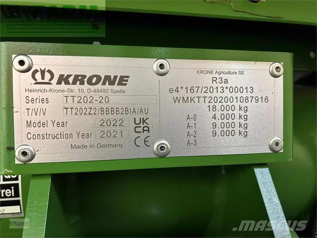Krone mx 370 gl Otros semirremolques