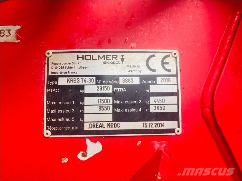 Holmer T4-30 Cosechadoras de remolacha