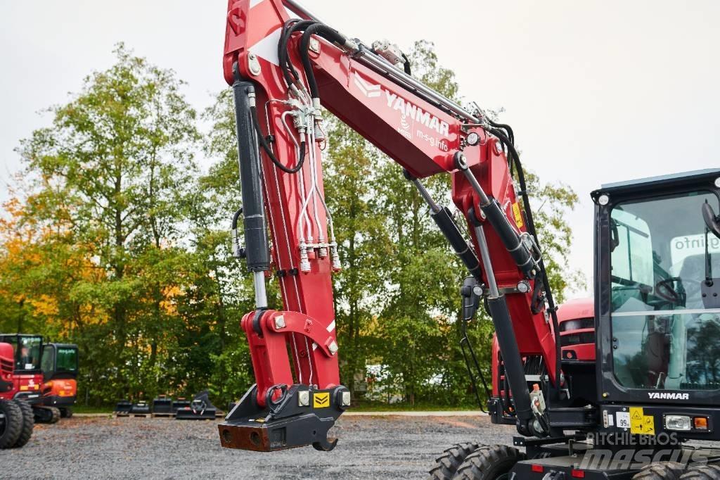Yanmar B 75 W Excavadoras de ruedas